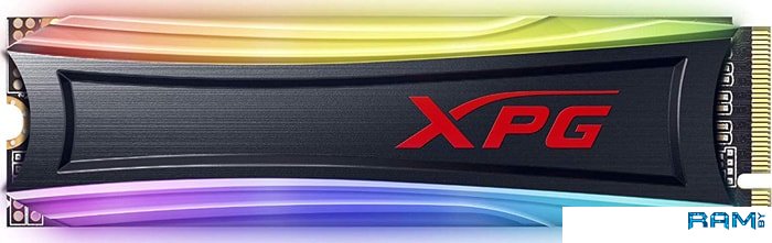 SSD A-Data XPG Spectrix S40G RGB 1TB AS40G-1TT-C накопитель ssd a data s40g rgb 512gb as40g 512gt c
