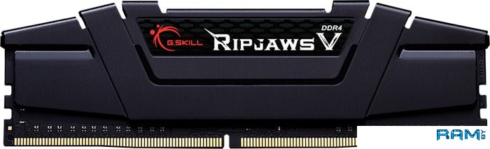 G.Skill Ripjaws V 32GB DDR4 PC4-25600 F4-3200C16S-32GVK g skill ripjaws v 2x16gb ddr4 pc4 34100 f4 4266c19d 32gvk