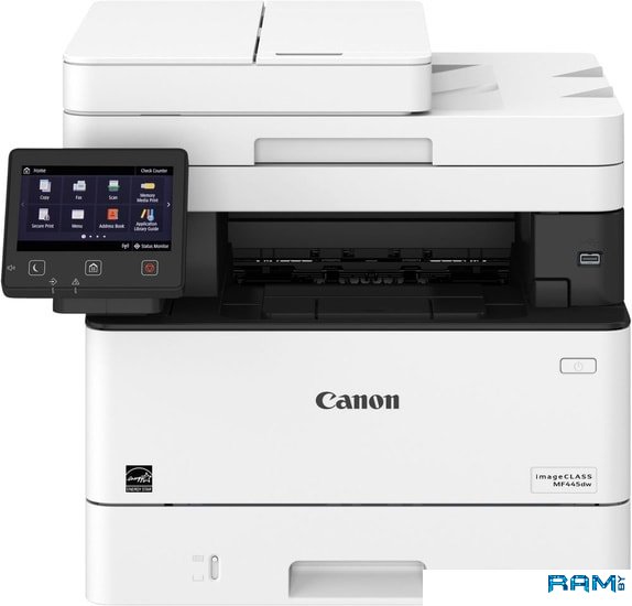 Canon i-SENSYS MF445dw принтер лазерный ч б canon image class lbp6018w 600x600 dpi 18 стр мин а4 wi fi белый