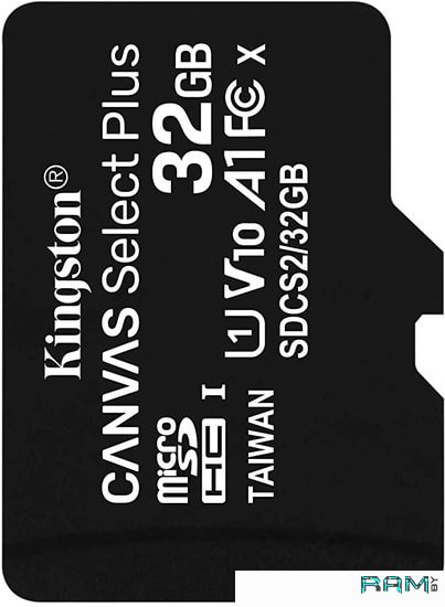 Kingston Canvas Select Plus microSDHC 32GB ssd kingston dc500m 1 92tb sedc500m1920g