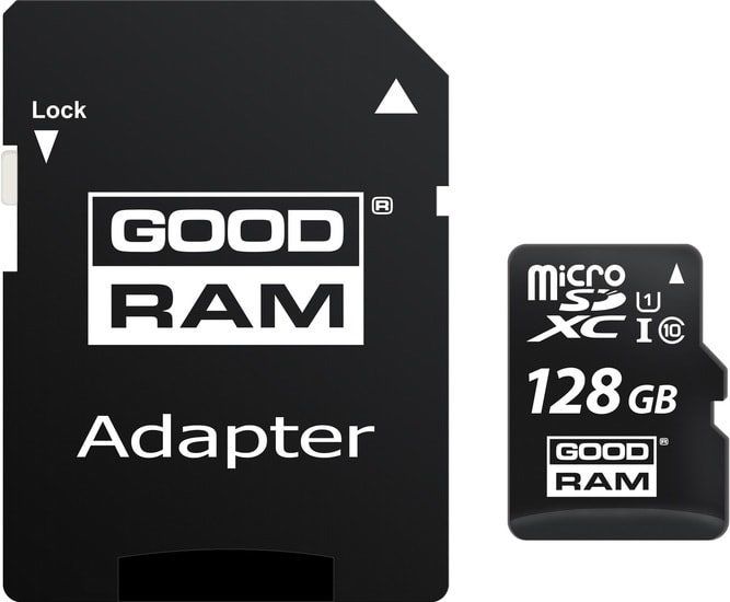 GOODRAM M1AA microSDXC M1AA-1280R12 128GB usb flash goodram uts3 128gb uts3 1280r0r11