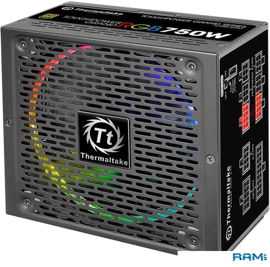 Thermaltake Toughpower Grand RGB 750W Gold RGB Sync TPG-750AH3FSGR thermaltake toughpower gf1 argb 750w gold tt premium ttp 750ah3fcg u ps tpd 0750f3fage 1