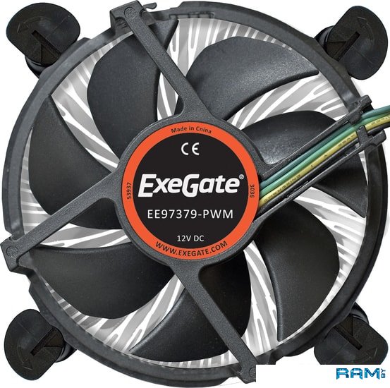 ExeGate EE97379-PWM EX283279RUS кулер для процессора exegate wizard ee91 cu blue ex286153rus