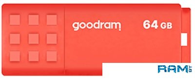 USB Flash GOODRAM UME3 64GB usb flash goodram ume3 eco friendly 16gb