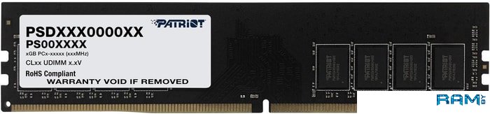 Patriot Signature Line 16GB DDR4 PC4-25600 PSD416G32002 patriot signature line 2x8gb ddr4 pc4 25600 psd416g3200k
