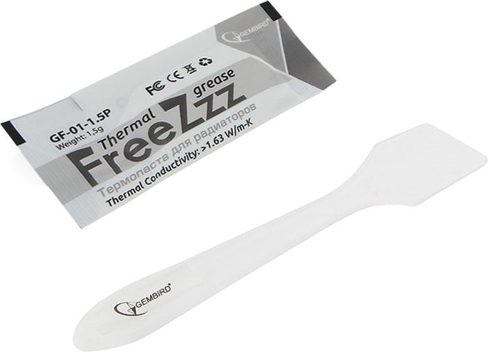 Gembird FreeZzz GF-01-1.5P 1.5 термопаста gembird freon ultra gf 21 3 3г