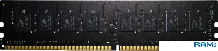 GeIL Pristine 4GB DDR4 PC4-21300 GP44GB2666C19SC geil pristine 16 ddr4 3200 gp416gb3200c22sc