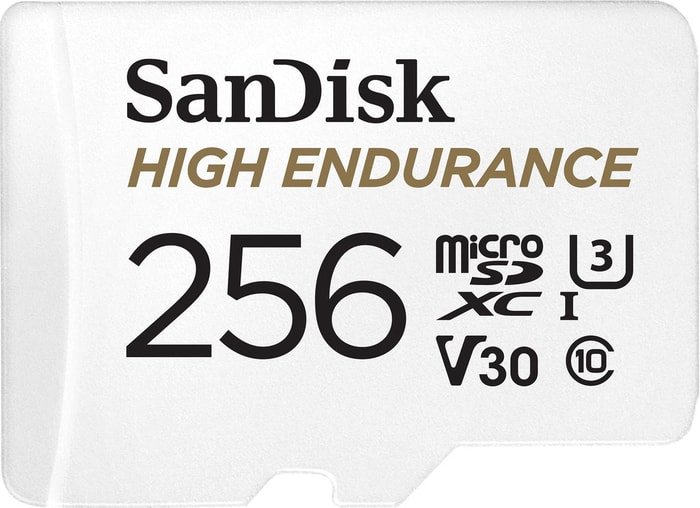SanDisk High Endurance microSDXC SDSQQNR-256G-GN6IA 256GB sandisk ultra sdxc sdsdun4 256g gn6in 256gb