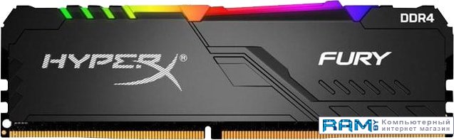 HyperX Fury RGB 32GB DDR4 PC4-24000 HX430C16FB3A32 hyperx fury rgb 32gb ddr4 pc4 21300 hx426c16fb3a32