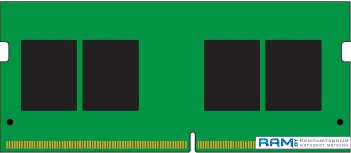 Kingston 8GB DDR4 SODIMM PC4-25600 KVR32S22S68 флешка kingston datatraveler micro 128гб silver dtmc3 128gb