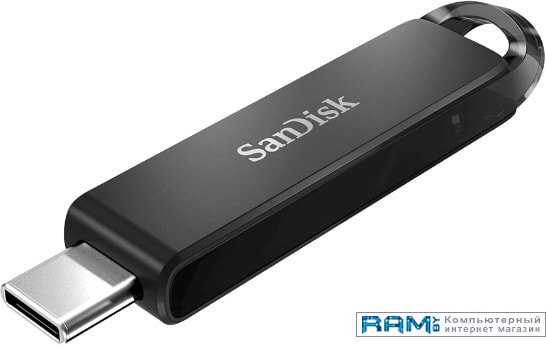 USB Flash SanDisk Ultra USB Type-C 128GB SDCZ460-128G-G46 usb flash sandisk ultra dual drive go type c 128gb