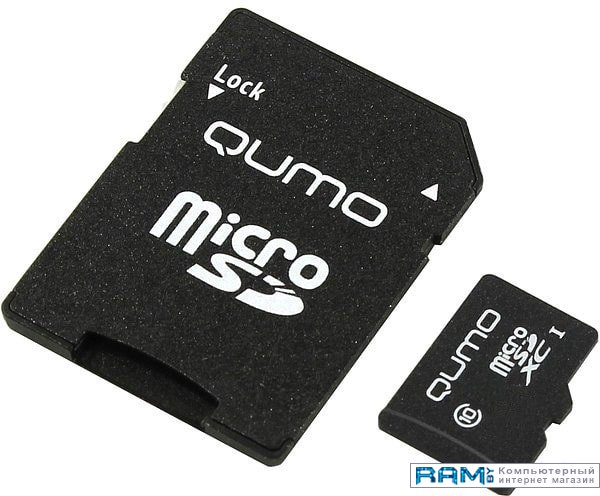 QUMO microSDXC QM512GMICSDXC10U3 512GB ssd qumo novation 3d tlc 512gb q3dt 512gscy