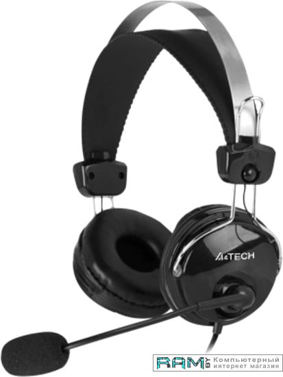A4Tech ComfortFit HU-7P наушники с микрофоном a4tech fstyler fh200i серый 1 8 м накладные