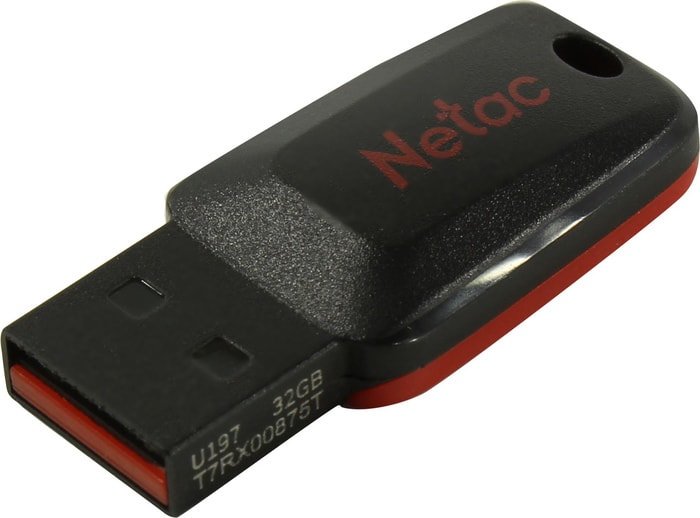 USB Flash Netac U197 32GB NT03U197N-032G-20BK usb flash netac u351 32gb nt03u351n 032g 20bk