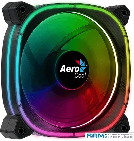 AeroCool Astro 12 вентилятор для корпуса aerocool astro 12 argb 120мм 1000rpm 17 5 дб 6 pin 1шт astro 12 argb