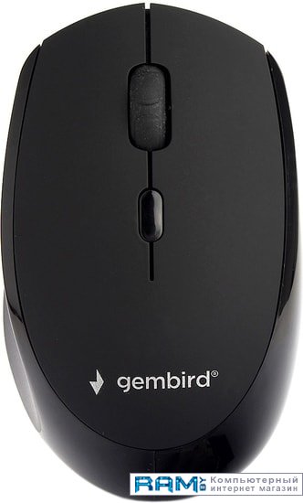 Gembird MUSW-354 мышь gembird musw 221 r чёрный красный