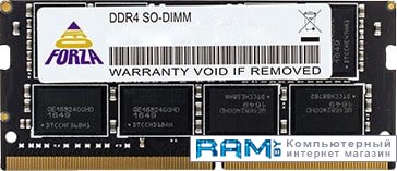 Neo Forza 8GB DDR4 SODIMM PC4-21300 NMSO480E82-2666EA10 neo forza 16gb ddr4 pc4 21300 nmud416e82 2666ea10