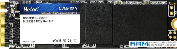 SSD Netac N930E PRO 1TB netac wh31 m 2 nvme