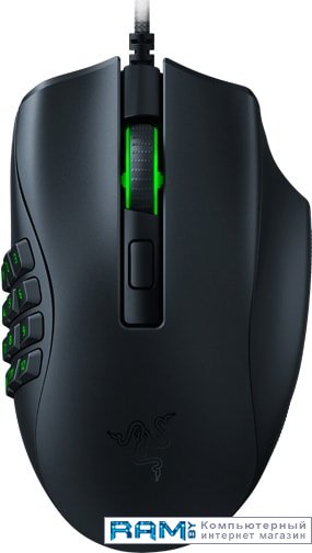 Razer Naga X razer naga x mmo wired rgb gaming mouse легкая мышь с оптическим переключателем мыши razer 2 го поколения 16 программируемых кнопок