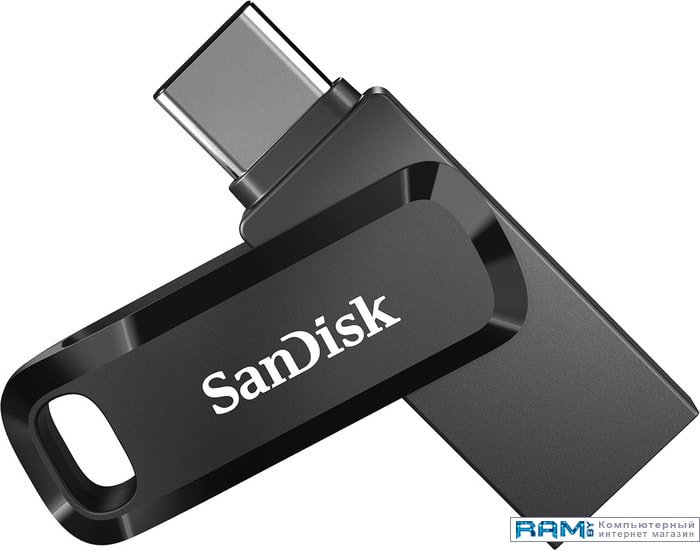 USB Flash SanDisk Ultra Dual Drive Go Type-C 128GB usb flash drive sandisk ultra dual drive usb type c 3 0 32gb sdddc2 032g g46