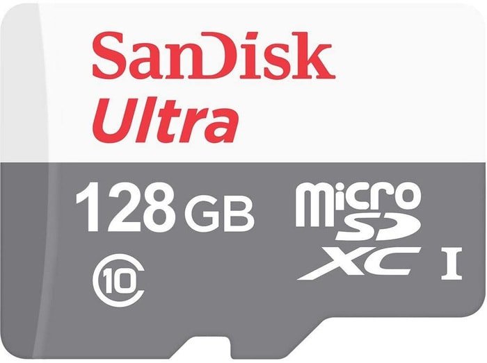 SanDisk microSDXC SDSQUNR-128G-GN6MN 128GB флеш накопитель sandisk usb c 128gb sdcz460 128g g46
