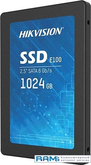 SSD Hikvision E100 1024GB HS-SSD-E1001024G твердотельный накопитель hikvision e100 1tb hs ssd e100 1024g