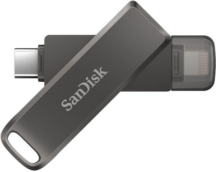 USB Flash SanDisk iXpand Luxe 256GB флешка sandisk ixpand flip 128 гб lightning ice mint sdix90n 128g gn6nj