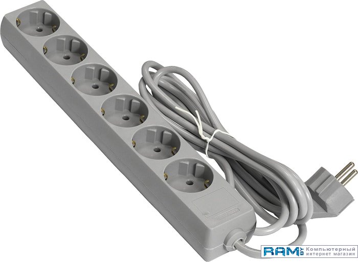 ExeGate ECE-6-3G удлинитель exegate ece 3 1 8g 3 sockets 1 8m grey ex285802rus