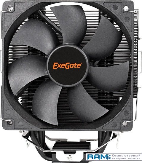 ExeGate Dark Magic EXX400-PWM EX286299RUS кулер для процессора exegate esnk p0068ap4 pwm 2u 3647 ex293439rus