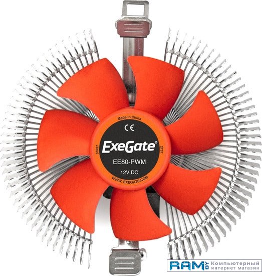 ExeGate EE80-PWM EX286145RUS радиатор для процессора exegate esnk p0068ps 2u 3647 cu lga3647 ex293449rus