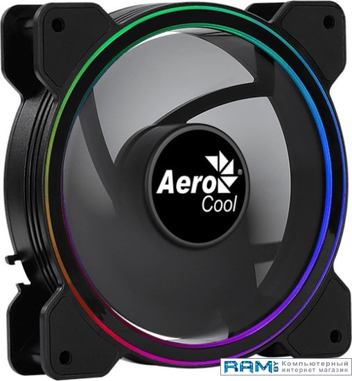 AeroCool Saturn 12 FRGB вентилятор aerocool frost 12 pwm frgb 120мм 18 2 27 5 db 500 1500rpm 4 pin подсветка rtl