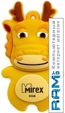 USB Flash Mirex DRAGON YELLOW 8GB 13600-KIDDRY08 usb flash mirex dragon yellow 8gb 13600 kiddry08