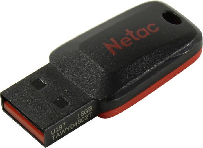USB Flash Netac U197 16GB NT03U197N-016G-20BK usb flash netac u197 16gb nt03u197n 016g 20bk