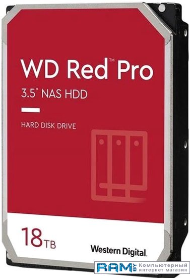 WD Red Pro 18TB WD181KFGX