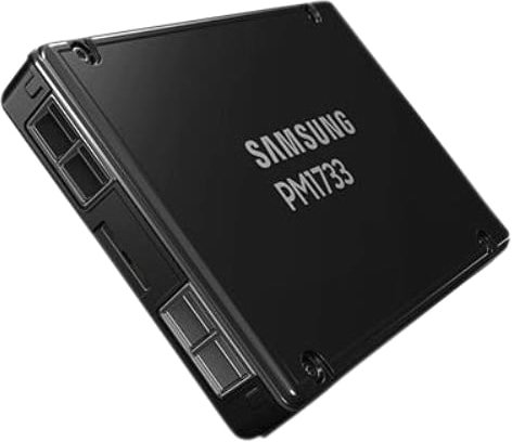 SSD Samsung PM1733 1.92TB MZWLJ1T9HBJR-00007 накопитель samsung ssd pm1733 3840gb u 2 2 5 15mm nvme pcie 4 0 x4 dual port x2 v nand r w 7000 3800mb s iops 1 500 000 135 000
