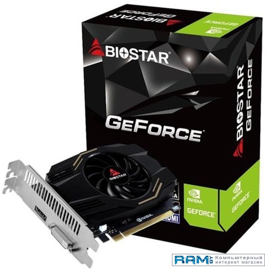 

BIOSTAR GeForce GT 1030 4GB DDR4 VN1034TB46