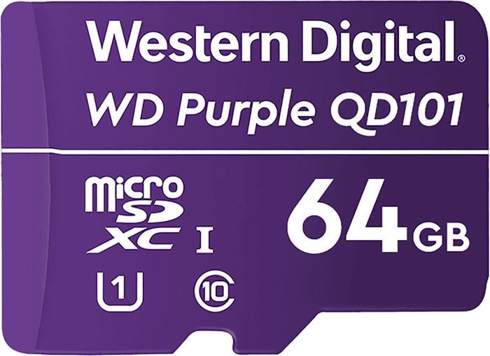 

WD Purple SC QD101 microSDXC WDD064G1P0C 64GB