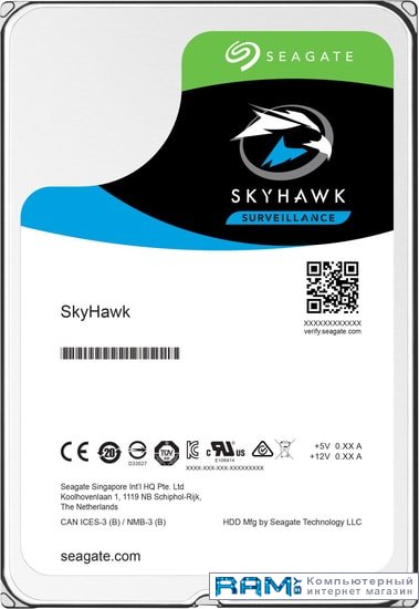 Seagate Skyhawk 4TB ST4000VX013 seagate skyhawk 6tb st6000vx001