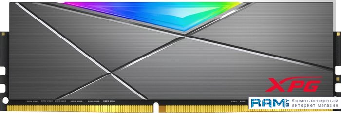 A-Data XPG Spectrix D50 RGB 16GB DDR4 PC4-25600 AX4U320016G16A-ST50 a data xpg spectrix d45g rgb 2x8 ddr4 4133 ax4u41338g19j dcwhd45g