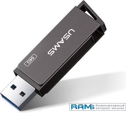 

USB Flash Usams USB3.0 Rotatable High Speed Flash Drive 128GB