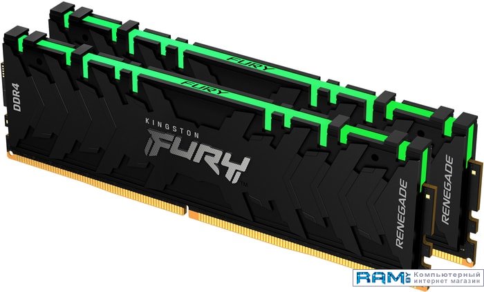 

Kingston FURY Renegade RGB 2x16GB DDR4 PC4-28800 KF436C16RB1AK232