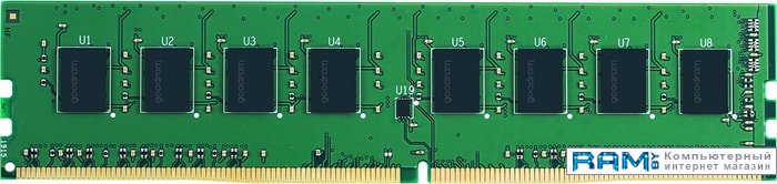 GOODRAM 8GB DDR4 PC4-25600 GR3200D464L22S8G goodram irdm x 2x8gb ddr4 pc4 25600 ir xr3200d464l16sa16gdc