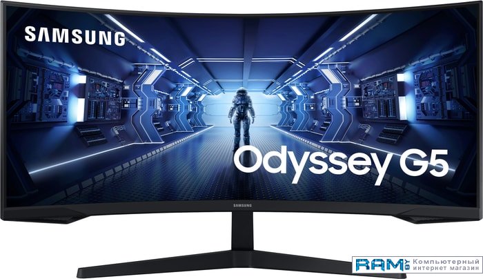 Samsung Odyssey G5 C34G55TWWI монитор samsung odyssey ark s55bg970ni
