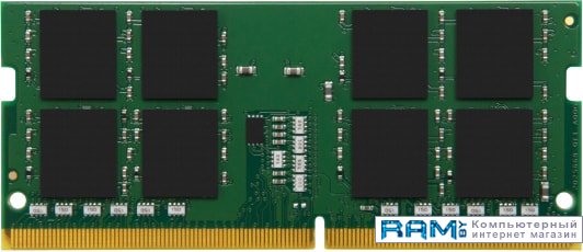 Kingston 32GB DDR4 SODIMM PC4-25600 KCP432SD832 dell 32gb ddr4 pc4 25600 370 aevn