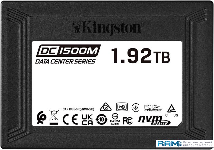 SSD Kingston DC1500M 1.92TB SEDC1500M1920G ssd kingston dc500m 1 92tb sedc500m1920g