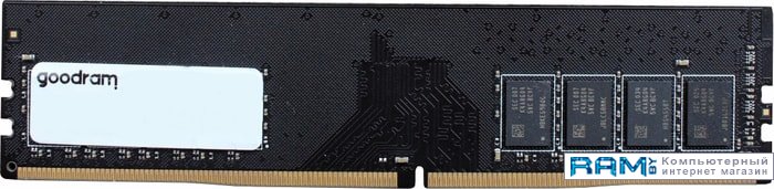 GOODRAM 16GB DDR4 PC4-25600 GR3200D464L2216G netac basic 16gb ddr4 pc4 25600 ntbsd4p32sp 16