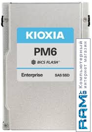 SSD Kioxia PM6-M 1.92TB KPM61RUG1T92 накопитель ssd kioxia sas2 5 1 92tb tlc 24gb s kpm61rug1t92