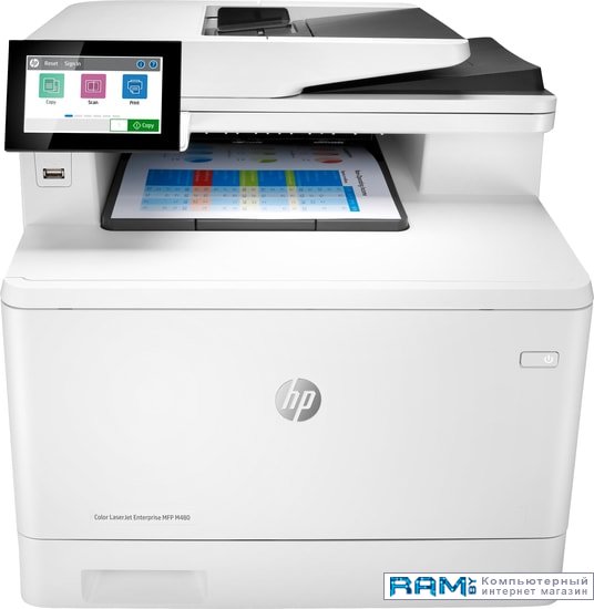 HP Color LaserJet Enterprise M480f принтер лазерный hp color laserjet enterprise m554dn