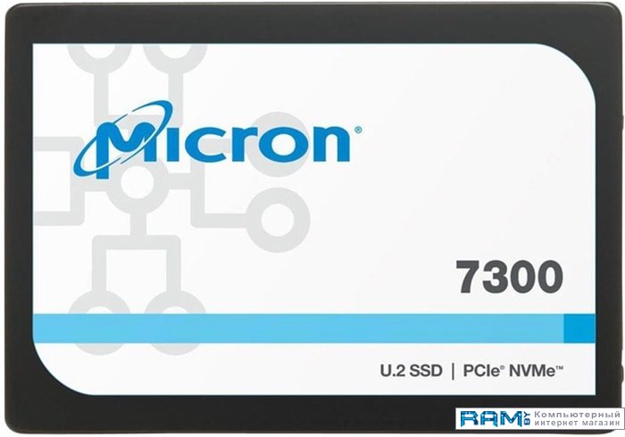 SSD Micron 7300 Max 1.6TB MTFDHBE1T6TDG-1AW1ZABYY ssd micron 5300 pro 480gb mtfddav480tds 1aw1zabyy