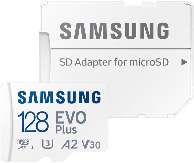 Samsung EVO Plus 2021 microSDXC 128GB ssd samsung pm893 7 68tb mz7l37t6hbla 00a07